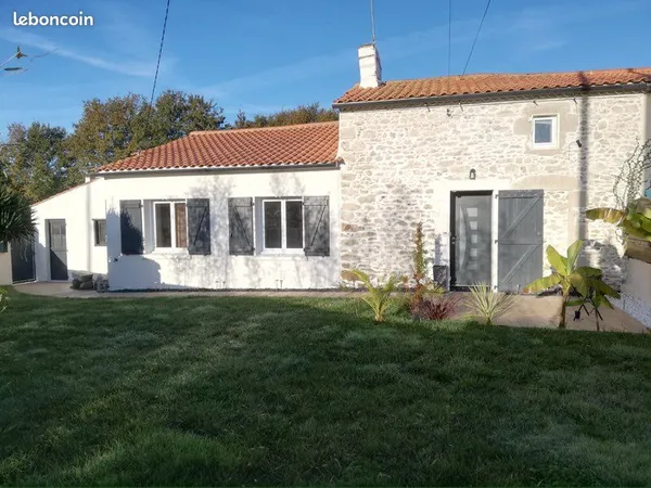 Maison de village avec terrain