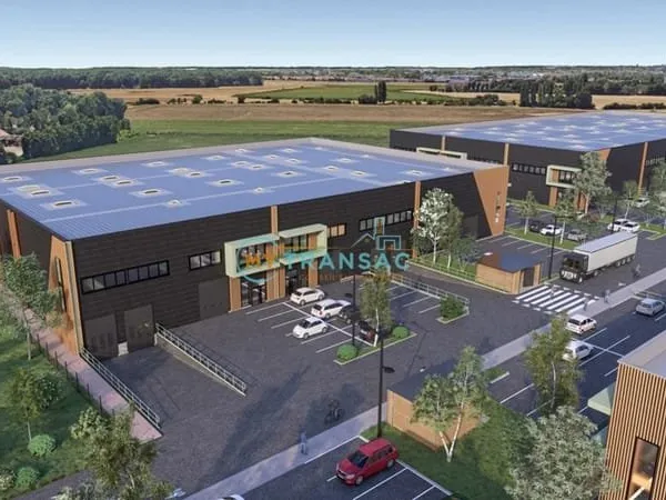 A Louer Locaux neufs à partir de 464 m² jusqu'à 4 960 m² sur la commune de La Queue-en-Brie