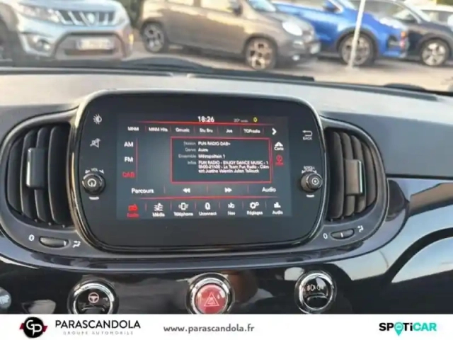 Fiat 500 1.2 8v 69ch eco pack lounge — photo 12