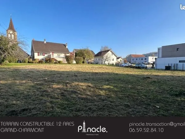 Terrain 1202 m² Grand-Charmont