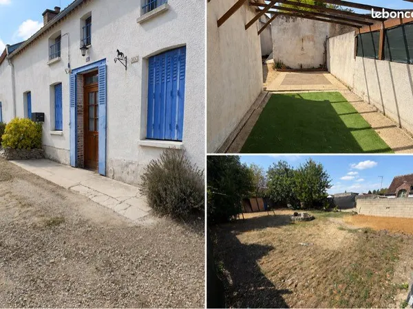 Maison 112 m² - 3 chambres - Jardin 300 m² - Gouaix