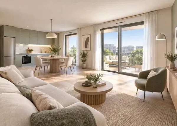 Appartement 3 pièces 62 m²