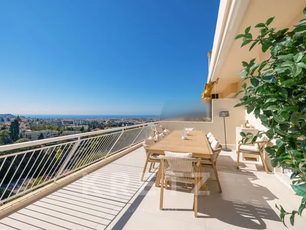 Appartement 4 pièces Terrasse Vue Mer NICE CIMIEZ