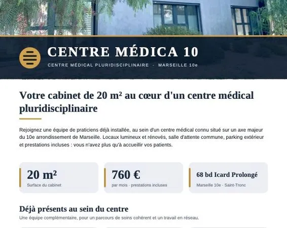 Cabinet à louer
