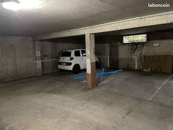 Parking dans garage sécurisé