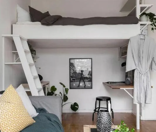 2 PIÈCES de 42m² + BALCON
