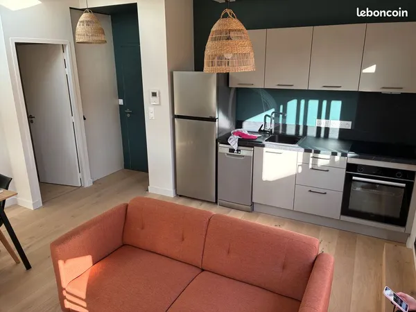 A louer T2 totalement refait à neuf