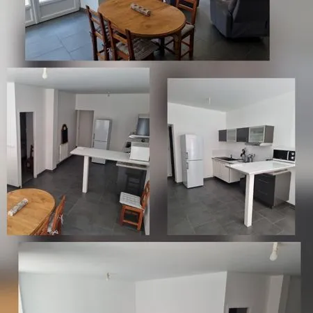 Appartement 60 m2 Rez-de-chaussée