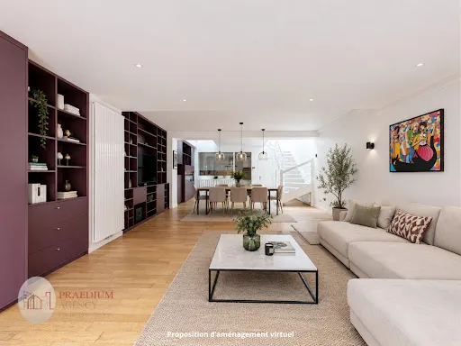 Bureaux 5 pièces 131 m²