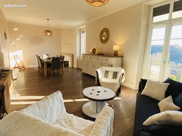 Location très beau Duplex T4 meublé 120m²