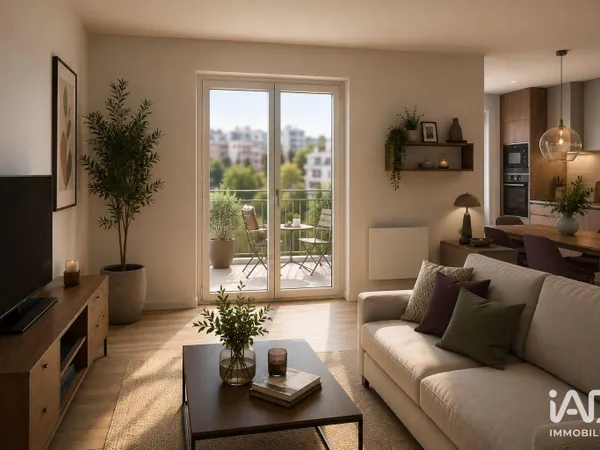 Appartement 2 pièces 43 m²