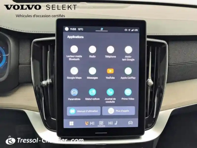 Volvo Xc90 t8 awd hybride rechargeable 455 ch geartronic 8 7pl ultra style chrome — photo 22