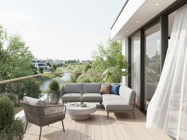 EXCEPTIONNEL - Duplex 5 pièces en rez de jardin, avec terrasse exposée plein Est - 2 parking