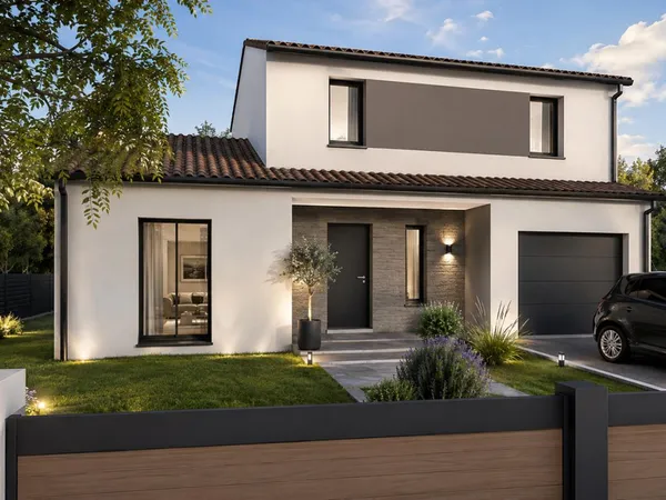 Terrain + maison 80 m²