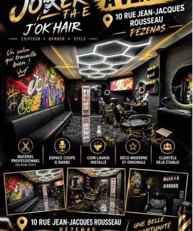 À vendre - Fonds de commerce Barbershop / Salon de coiffure