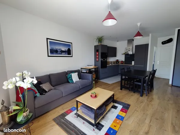 Appartement T4 meublé - vue sur la Cathédrale Sainte-Croix d'Orléans