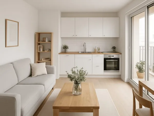 Appartement 1 pièce 39 m²