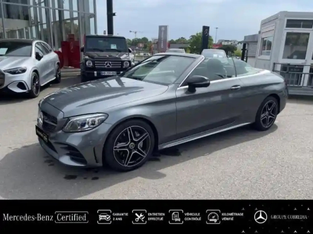 Mercedes Classe C cabriolet 200 184ch amg line 9g-tronic euro6d-t — photo 13