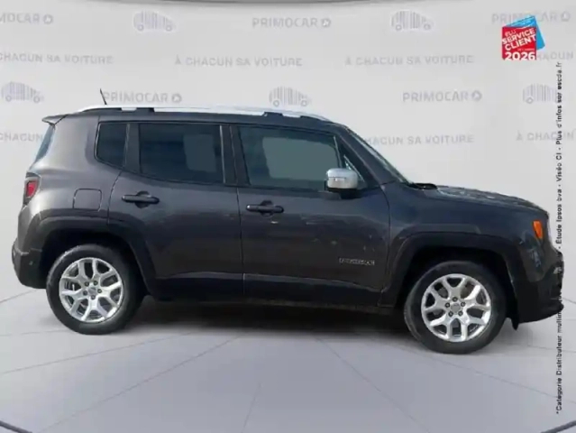 Jeep Renegade 1.4 multiair s/s 140ch limited tpano sieges cuir gps — photo 4