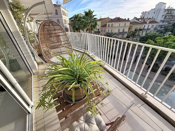 EXCLUSIVITE CANNES MONTFLEURY MAGNIFIQUE 3/4P SUD OUEST GDE