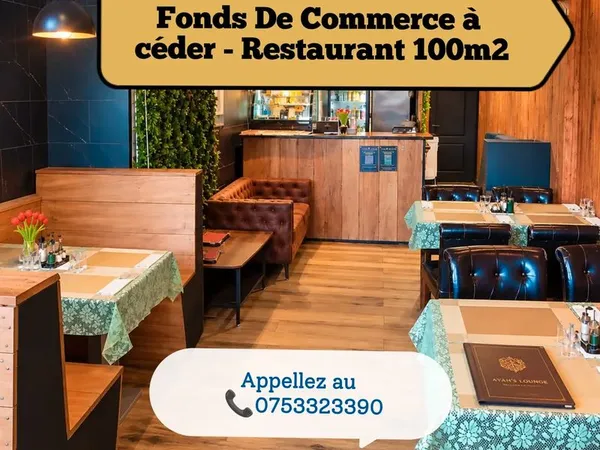 Fonds de commerce restauration clé en main - amiens