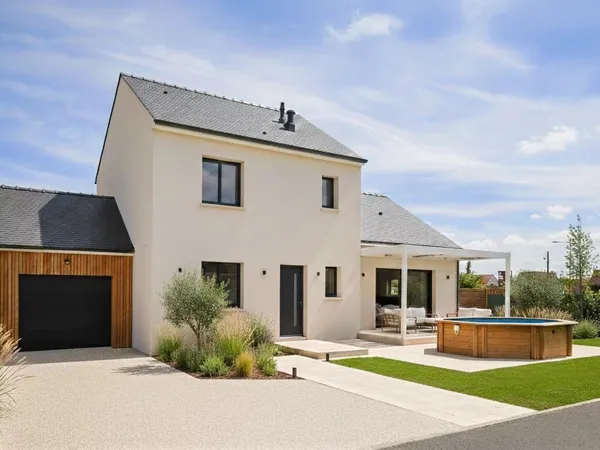 Maison 108m² àâteauneuf-sur-Loire (45110) 4ch - terrain 1032m² - 275 500 €