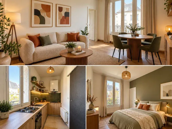 Appartement 3 pièces 41 m²