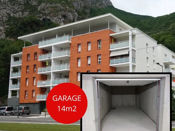 Garage 14m2 proche TRAM