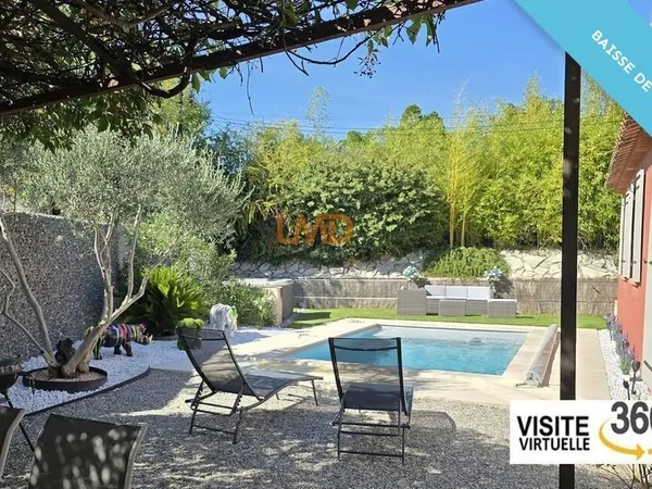 Plain-pied, 3 chambres, piscine, jacuzzi