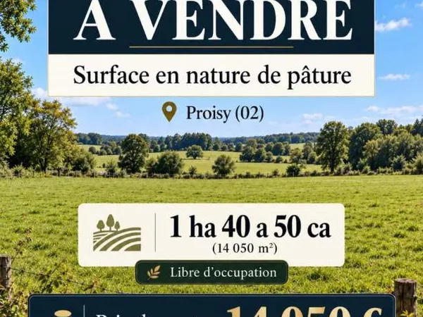 Bien agricole 14100 m²