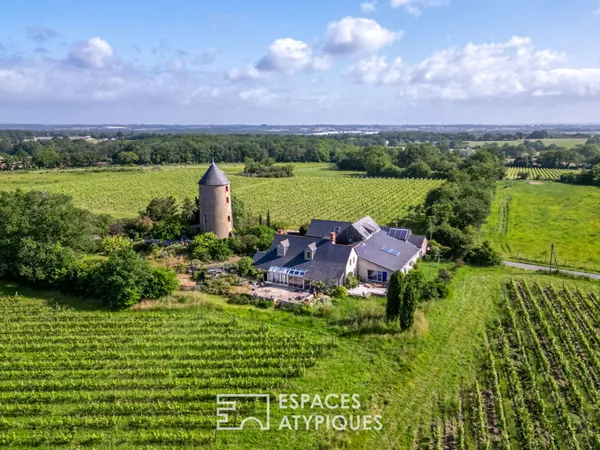 Propriété d'exception au coeur des vignes