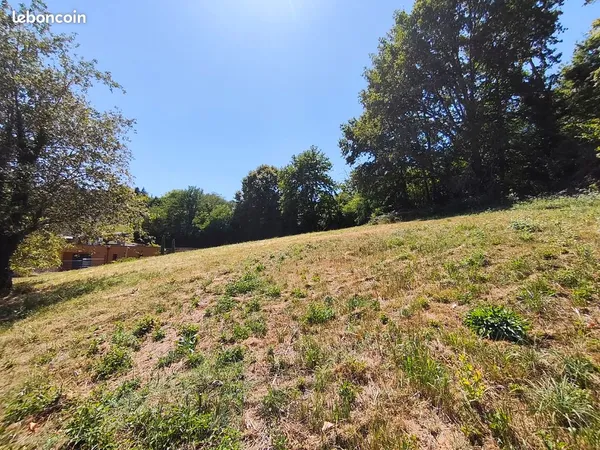 Magnifique terrain viabilisé de 3 776 m² avec vue sur Sarlat - Proche centre-ville à pied - Petite f