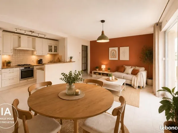 Appartement 3 pièces 64 m²
