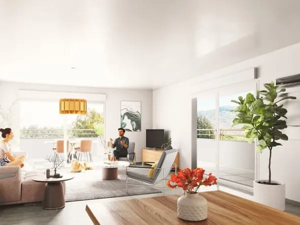 Appartement T4 de 99.34 m2 et terrasse de 58.65 m2