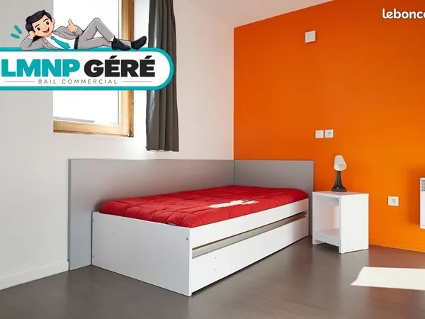 Studio 1 pièce 18 m²