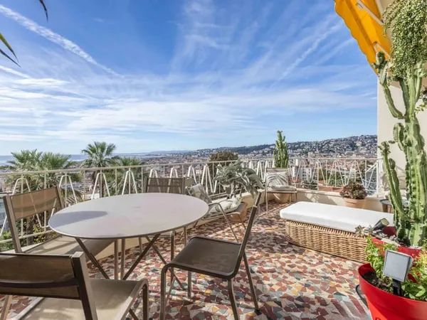 2/3 Pièces 60 m² / NICE CIMIEZ - DERNIER ÉTAGE TERRASSE PANORAMIQUE VILLE & MER