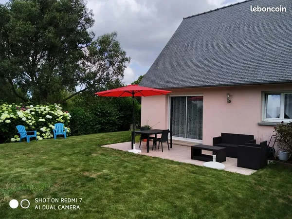Maison meublée . Proche Port Perros Guirec