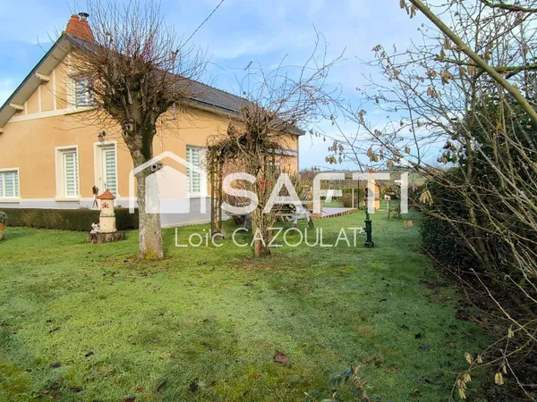 Maison 116 m² avec cour et jardin