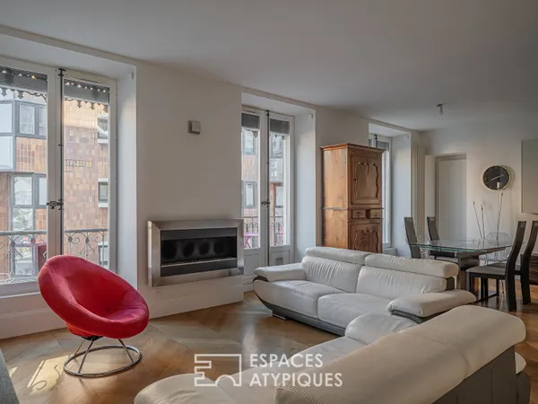 Appartement à la rénovation contemporaine - Grenoble secteur Champollion