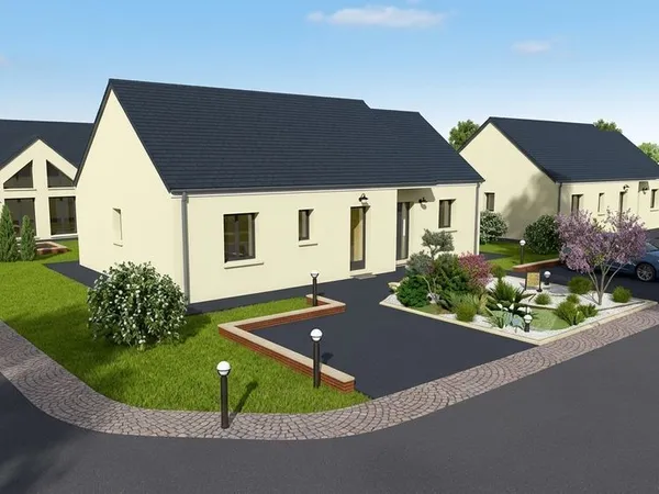 Maison 103m² sur terrain à Neuville-aux-Bois (45170)
