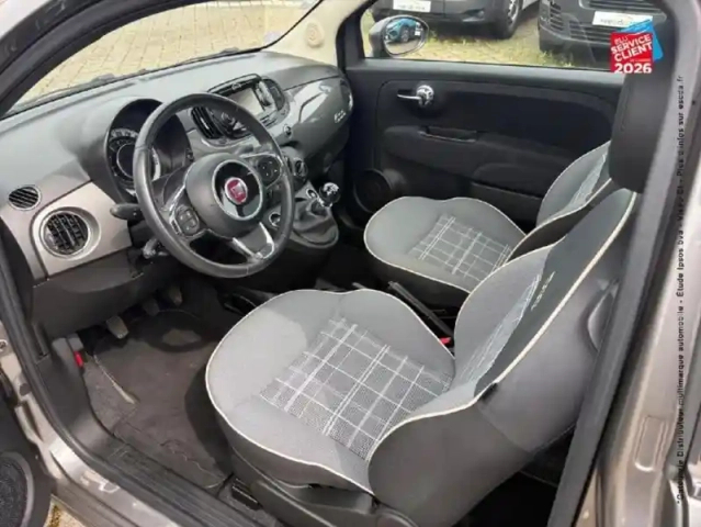 Fiat 500 1.2 8v 69ch lounge — photo 15