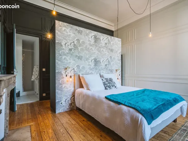 Chambre 1 pièce 22 m²
