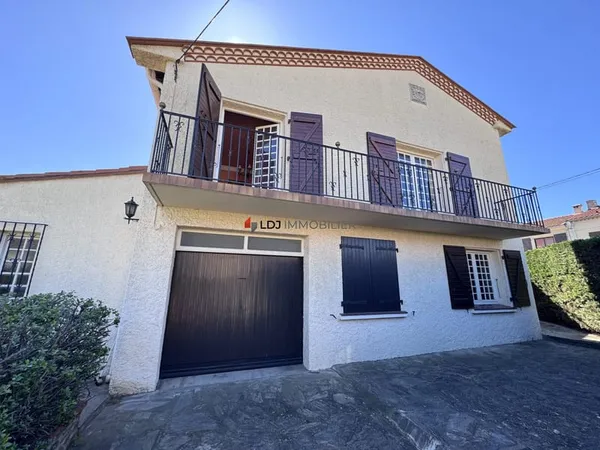 Perpignan SUD maison d'architecte, 3 faces, 175 m2 avec grand ga