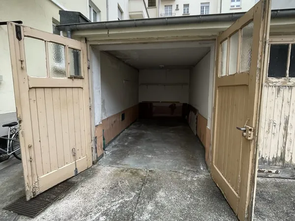 Garage fermé