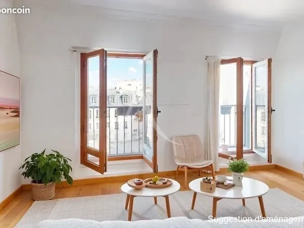 Appartement 2 pièces 37 m²
