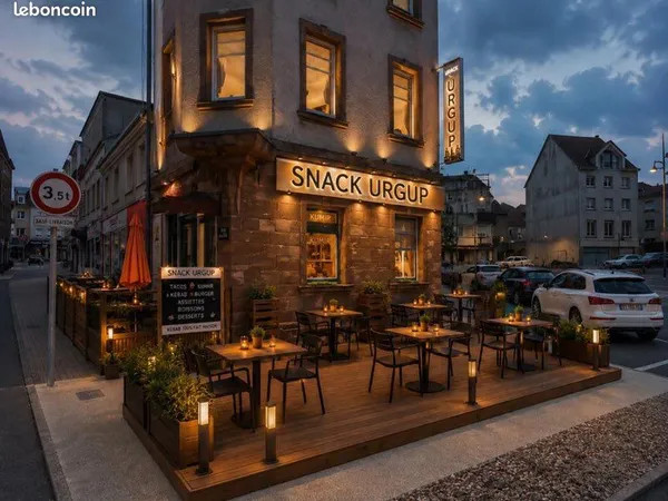 Snack kebab à vendre super bénéfice top affaire