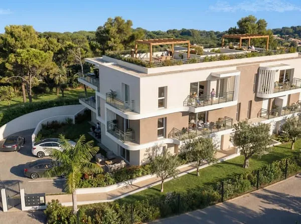 Antibes - Appartement neuf 2 pièces avec terrasse et jardin