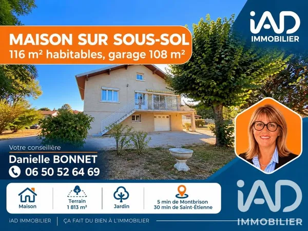 Maison 4 pièces 116 m²