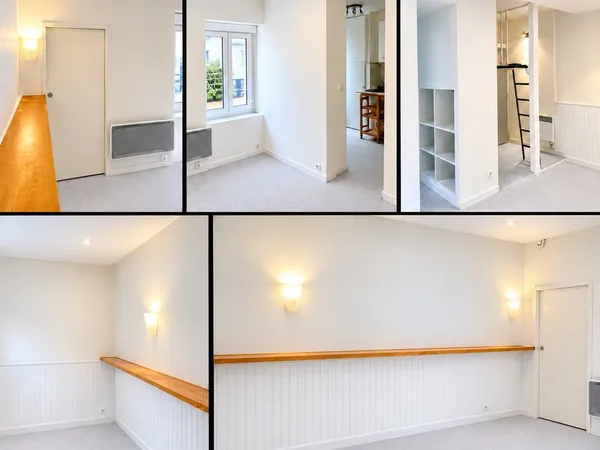 À louer - T1 de 25 m² - NANTES, secteur rond-point de Rennes