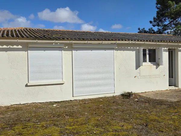 Quelques mètres de la plage, maison 3 pièces
